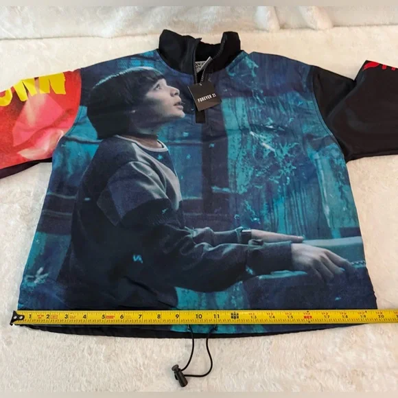 Stranger Things X Forever 21 Special Edition Will Byers Bomber Jacket- size S - Picture 12 of 14